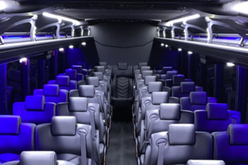 Lancaster Charter Bus Interior