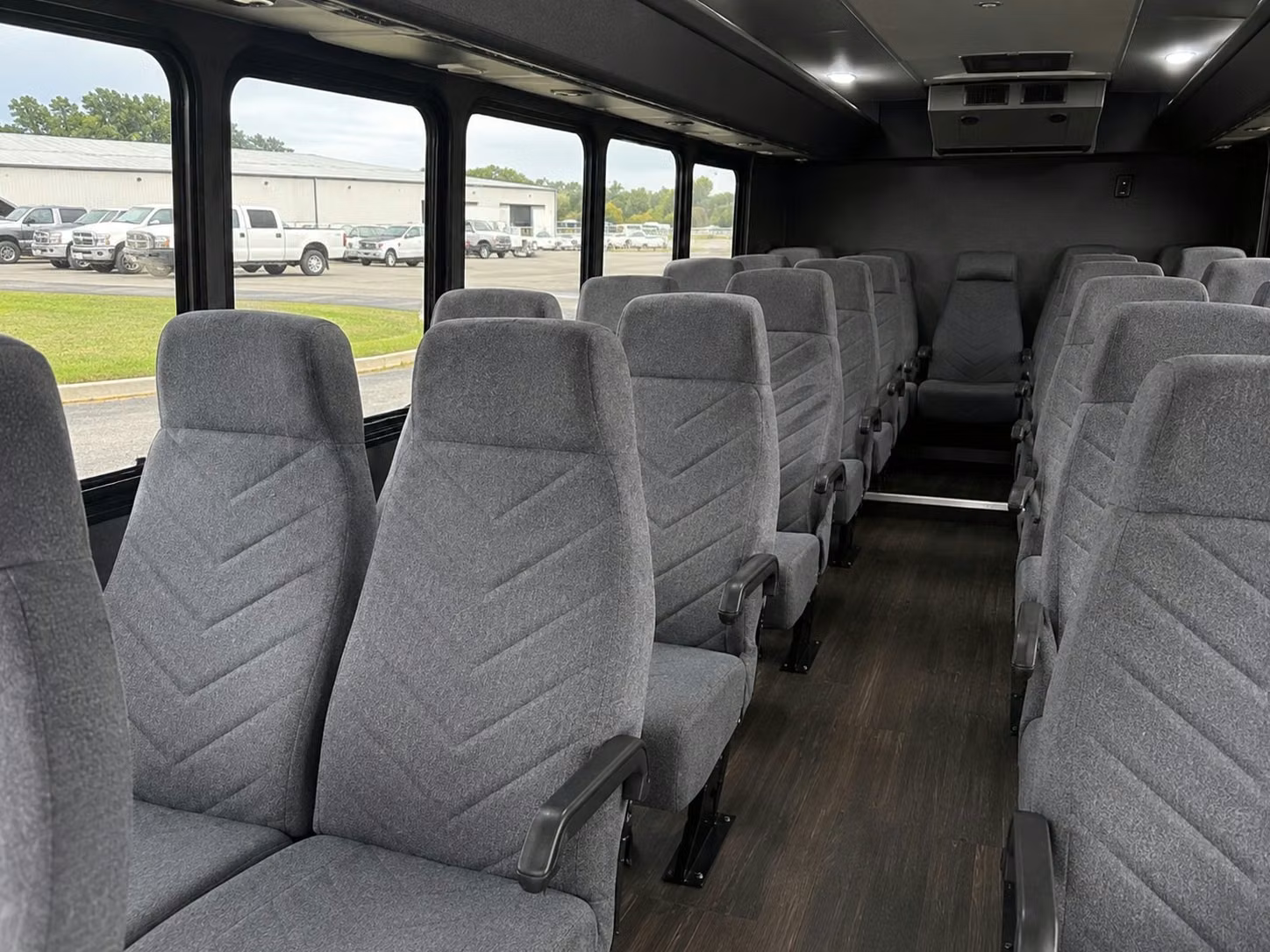20 passenger minibus interior