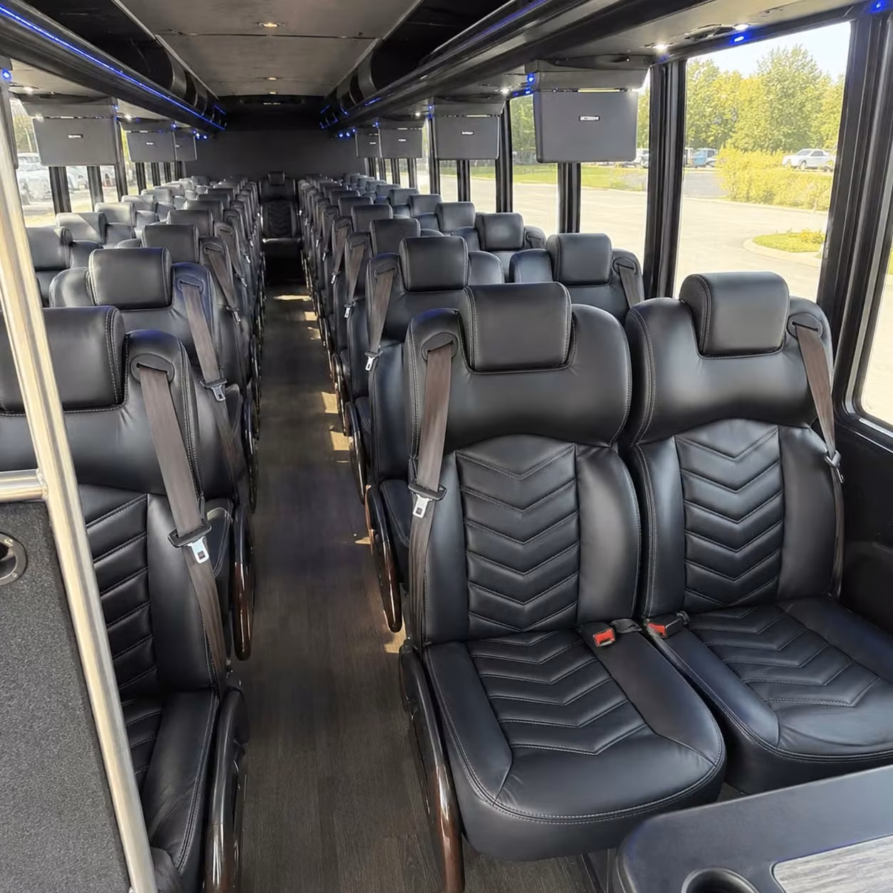 30 passenger minibus interior