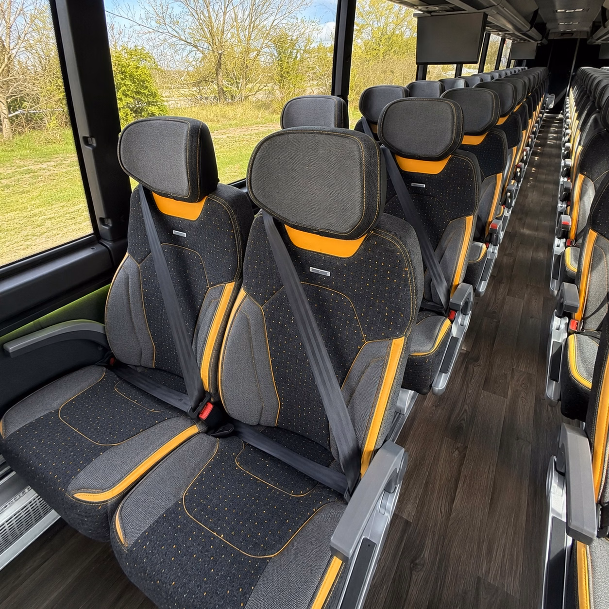 does the day of the week change what a charter bus costs in lancaster california