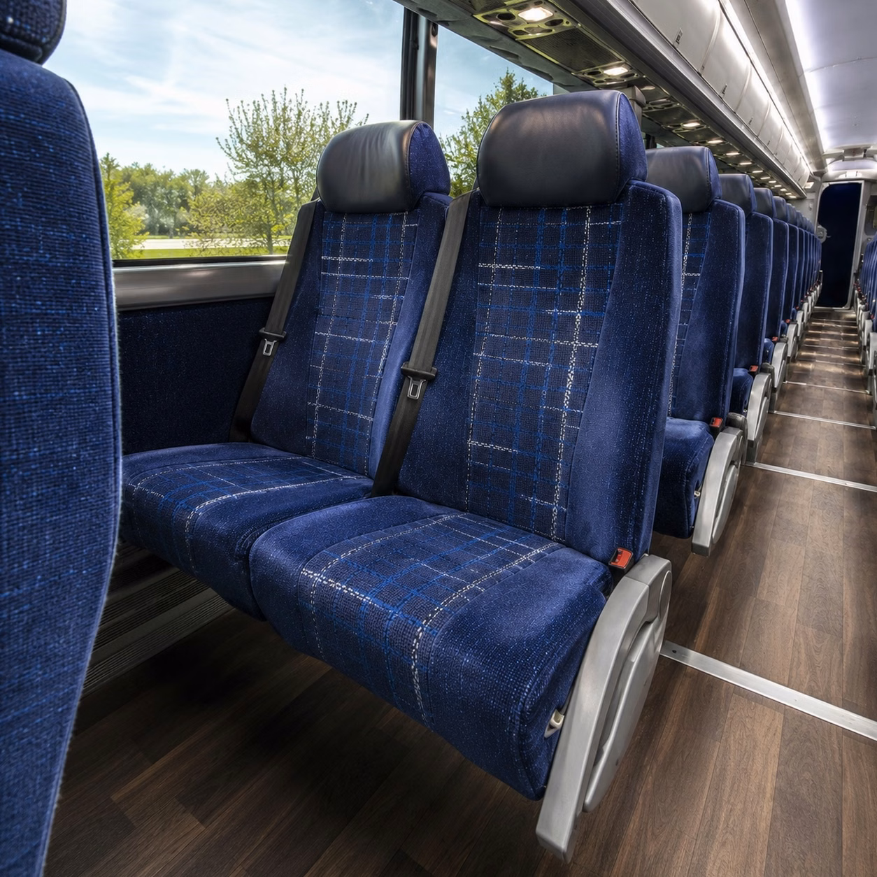 how trip distance and duration affect charter bus rates in lancaster california