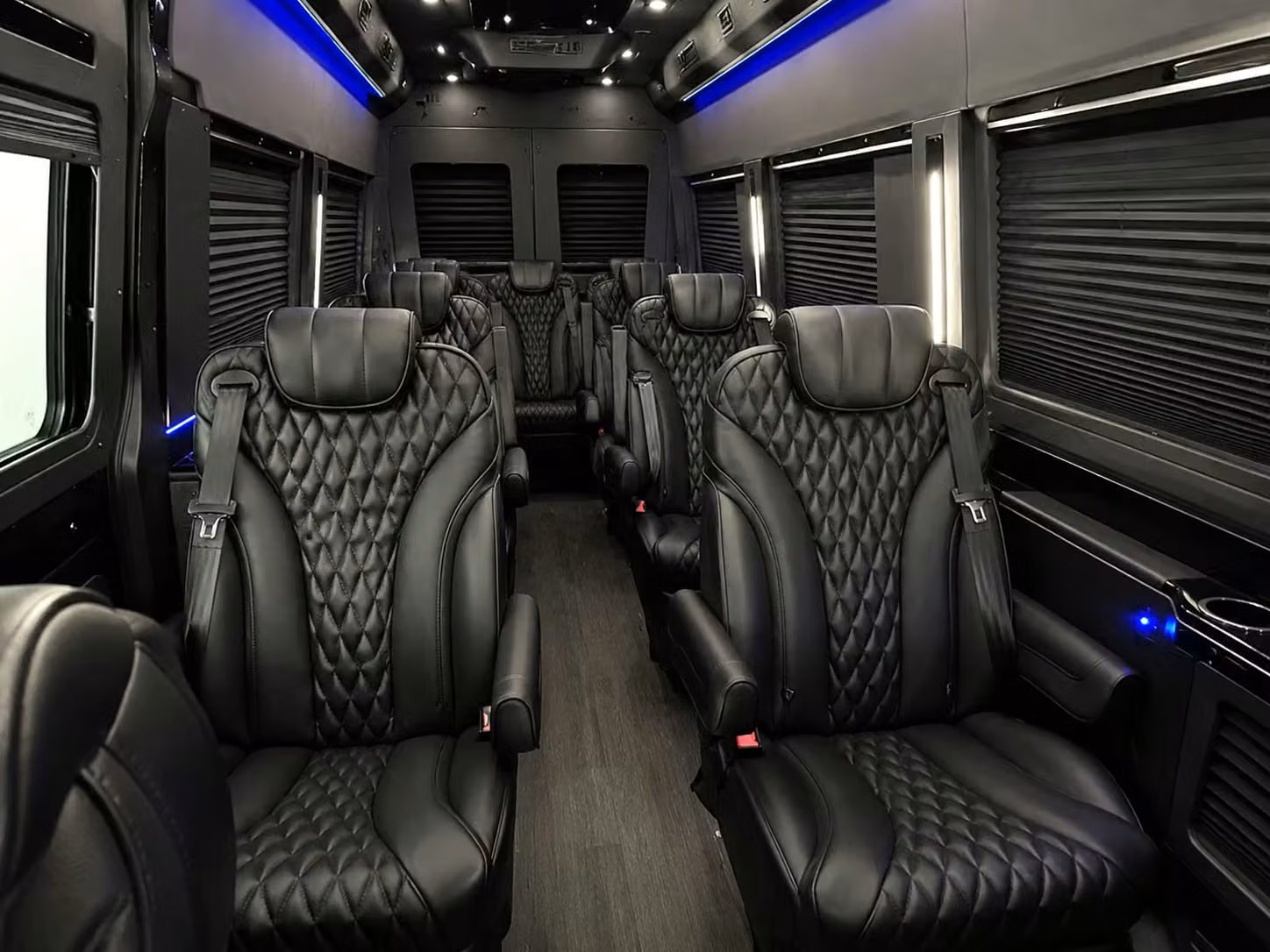 sprinter van with driver interior