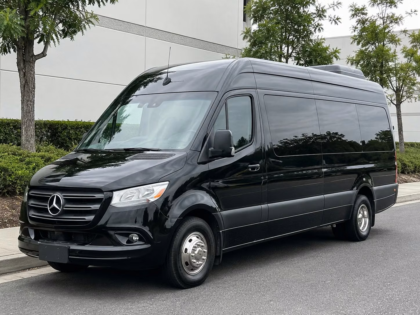 sprinter van with driver