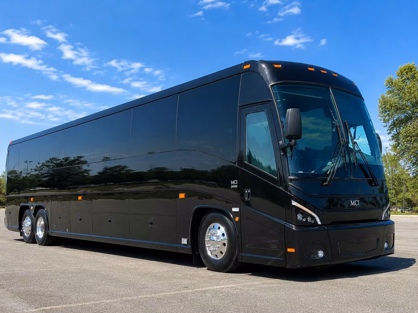 use a charter bus for aerospace and defense team transportation in lancaster
